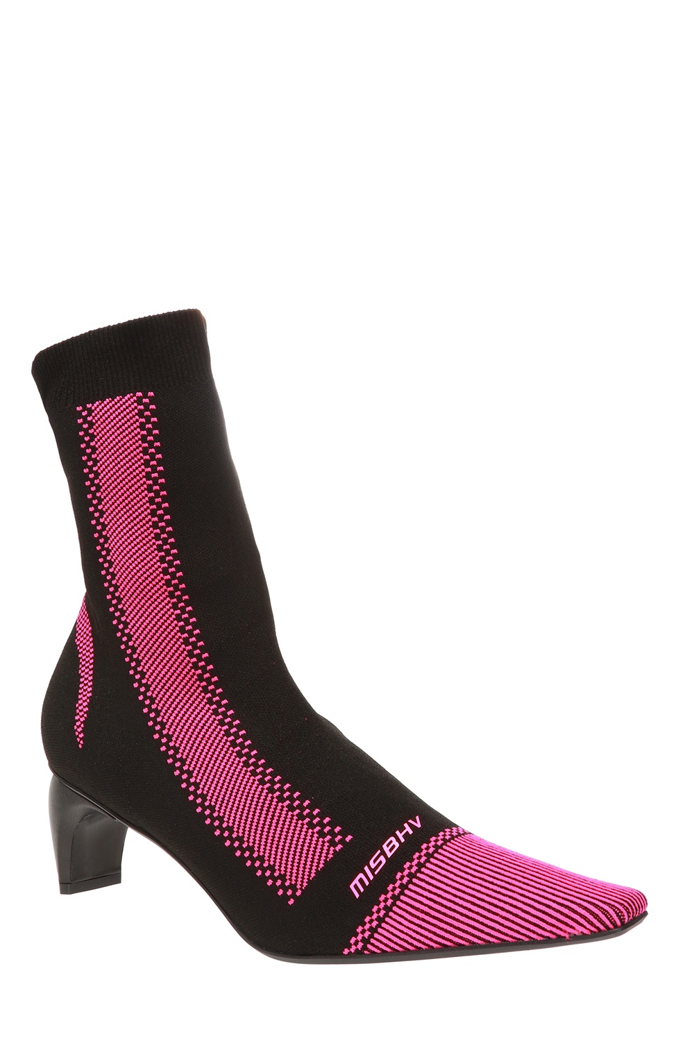 Pink 'Active Square' heeled sock ankle boots MISBHV - Vitkac Germany